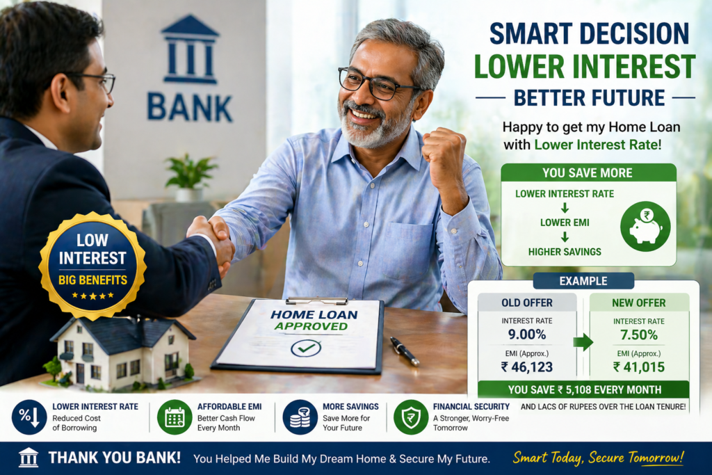 way to get loan with lower interest